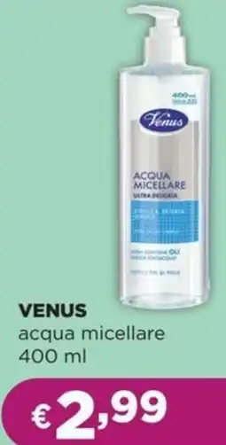 La Saponeria VENUS acqua micellare offerta