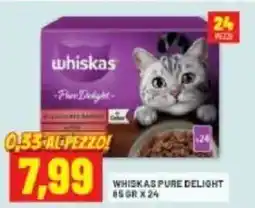 Risparmio Casa Whiskas pure delight offerta