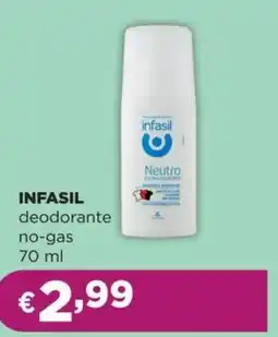 La Saponeria INFASIL deodorante no-gas offerta