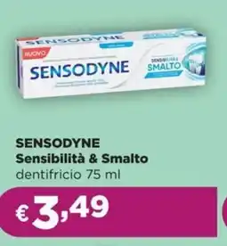 La Saponeria SENSODYNE Sensibilità & Smalto dentifricio offerta