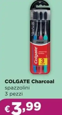 La Saponeria COLGATE Charcoal spazzolini offerta