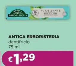 La Saponeria ANTICA ERBORISTERIA dentifricio offerta