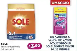 La Saponeria SOLE lavatrice polvere offerta