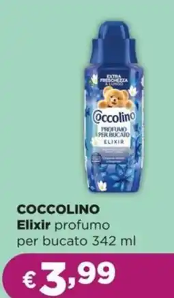 La Saponeria COCCOLINO Elixir profumo offerta