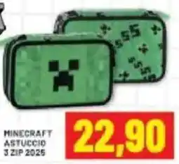 Risparmio Casa Minecraft astuccio 3 zip 2025 offerta