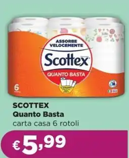 La Saponeria SCOTTEX Quanto Basta offerta