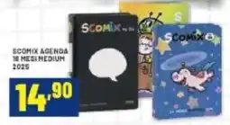 Risparmio Casa Scomix agenda 16 mesi medium 2025 offerta