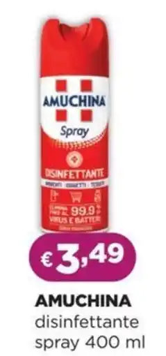 La Saponeria AMUCHINA disinfettante spray offerta
