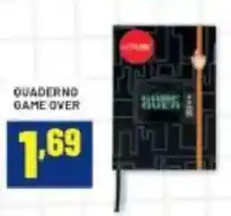 Risparmio Casa Quaderno game over offerta