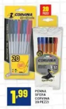 Risparmio Casa Penna sfera corvina 20 pezzi offerta