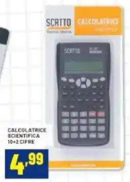 Risparmio Casa Calcolatrice scientifica 10+2 cifre offerta