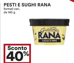 Coop Pesti e sughi RANA offerta