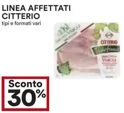 Coop Linea affettati CITTERIO offerta
