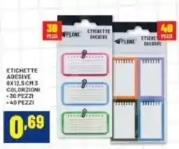 Risparmio Casa Etichette adesive 8x12.5 ch3 colorzioni offerta