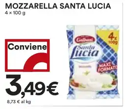 Coop Mozzarella SANTA LUCIA offerta