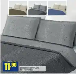 Risparmio Casa Embossed completo letto ipiazza offerta