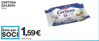 Coop Certosa GALBANI offerta