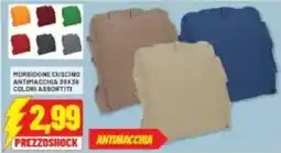 Risparmio Casa Morbidone cuscino antimacchia 39x:39 colori assortiti offerta