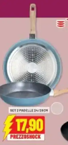 Risparmio Casa Tognana set 2 padelle 22/26cm offerta