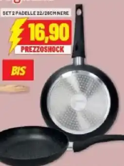 Risparmio Casa Tognana set 2 padelle 22/26cm nere offerta