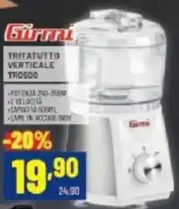 Risparmio Casa Girmi tritatutto verticale TRO500 offerta