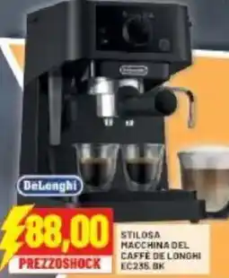 Risparmio Casa Stilosa macchina del caffe de longhi KC235. BK offerta