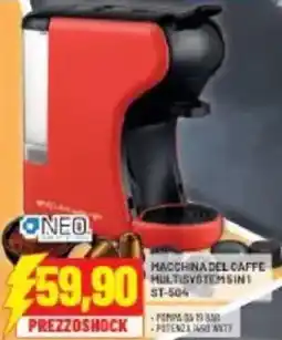 Risparmio Casa NEO Macchina del caffe multisystemsin offerta
