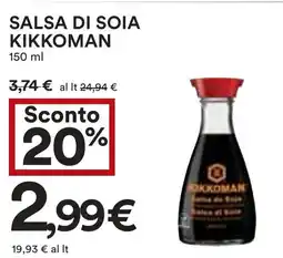 Coop Salsa di soia KIKKOMAN offerta