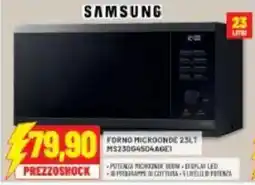 Risparmio Casa SAMSUNG Forno microonde MS23064504AGE! offerta