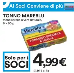 Coop Tonno MAREBLU offerta