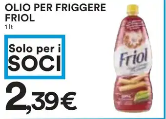 Coop Olio per friggere FRIOL offerta