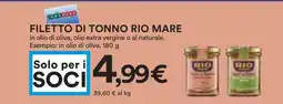 Coop Filetto di tonno RIO MARE offerta