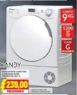 Risparmio Casa Candy asciugatrice candy a condensazione offerta