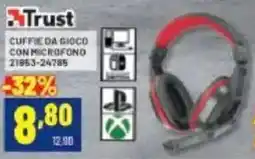 Risparmio Casa Trust cuffie da gioco con microfono 21953-24785 offerta
