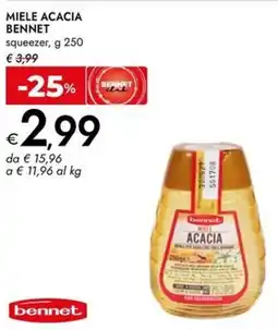 Bennet Miele acacia BENNET offerta