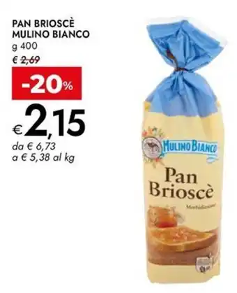Bennet Pan brioscè MULINO BIANCO offerta