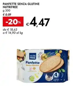 Bennet Panfette senza glutine NUTRIFREE offerta
