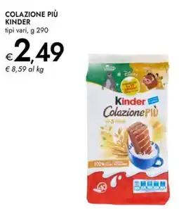 Bennet Colazione più KINDER offerta
