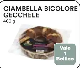 Coop Ciambella bicolore GECCHELE offerta
