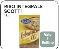 Coop Riso integrale SCOTTI offerta