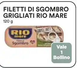 Coop Filetti di sgombro grigliati RIO MARE offerta