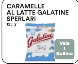 Coop Caramelle al latte GALATINE sperlari offerta
