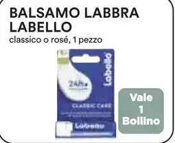 Coop Balsamo labbra LABELLO offerta