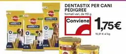 Coop Dentastix per cani PEDIGREE offerta