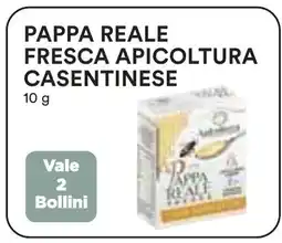 Coop Pappa reale fresca apicoltura CASENTINESE offerta