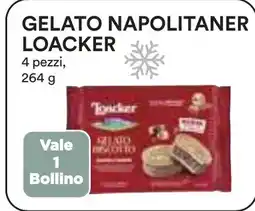 Coop Gelato napolitaner LOACKER offerta