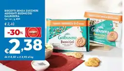 Bennet Biscotti senza zuccheri aggiunti buonicosi GALBUSERA offerta