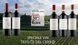 Coop Linea vini TENUTE DEL CERRO offerta