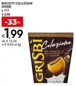 Bennet Biscotti colazione GRISBI offerta