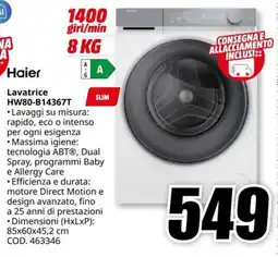 MediaWorld HAIER Lavatrice HW80-B14367T offerta